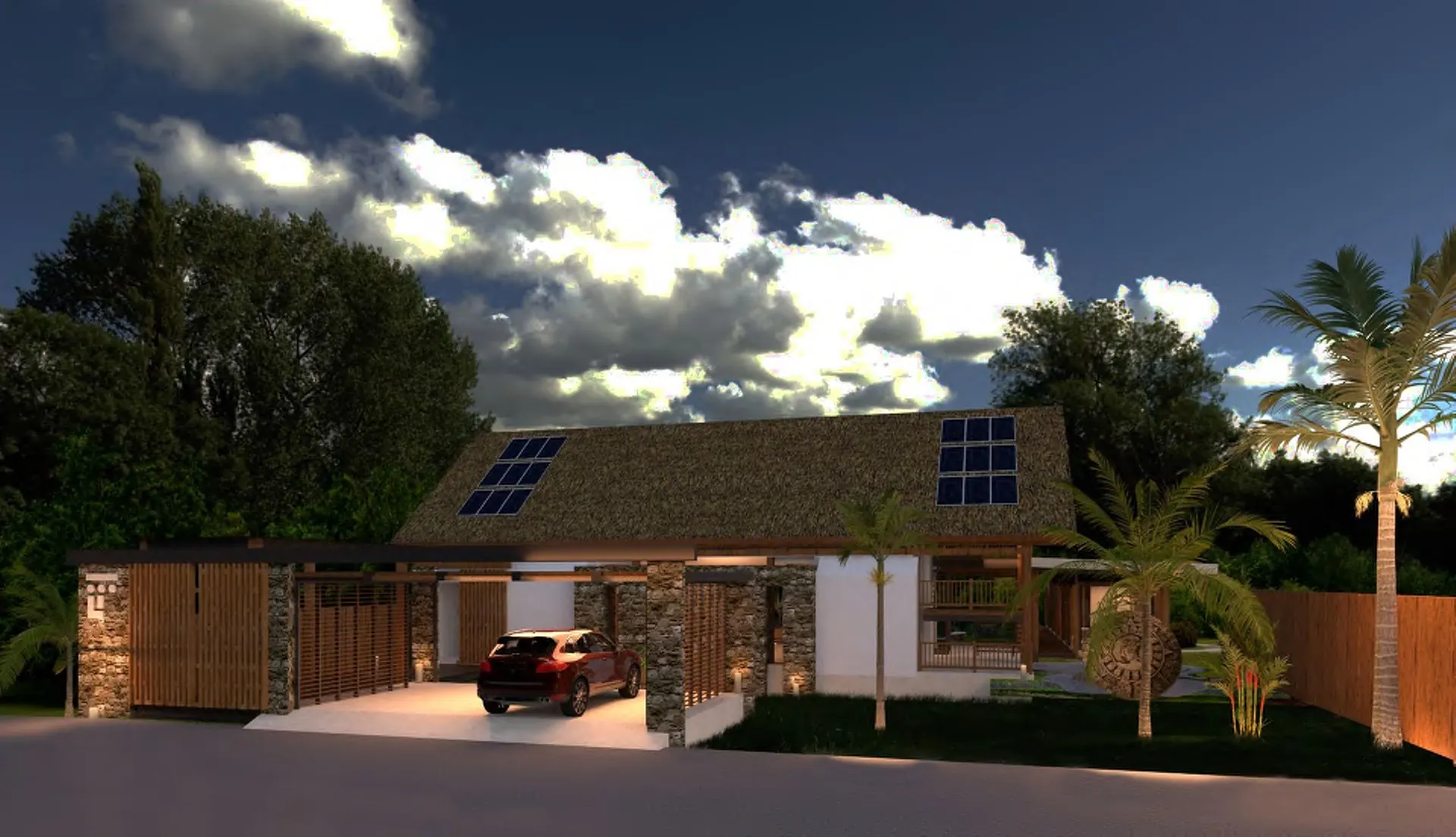 Eco Villa — exterior concept