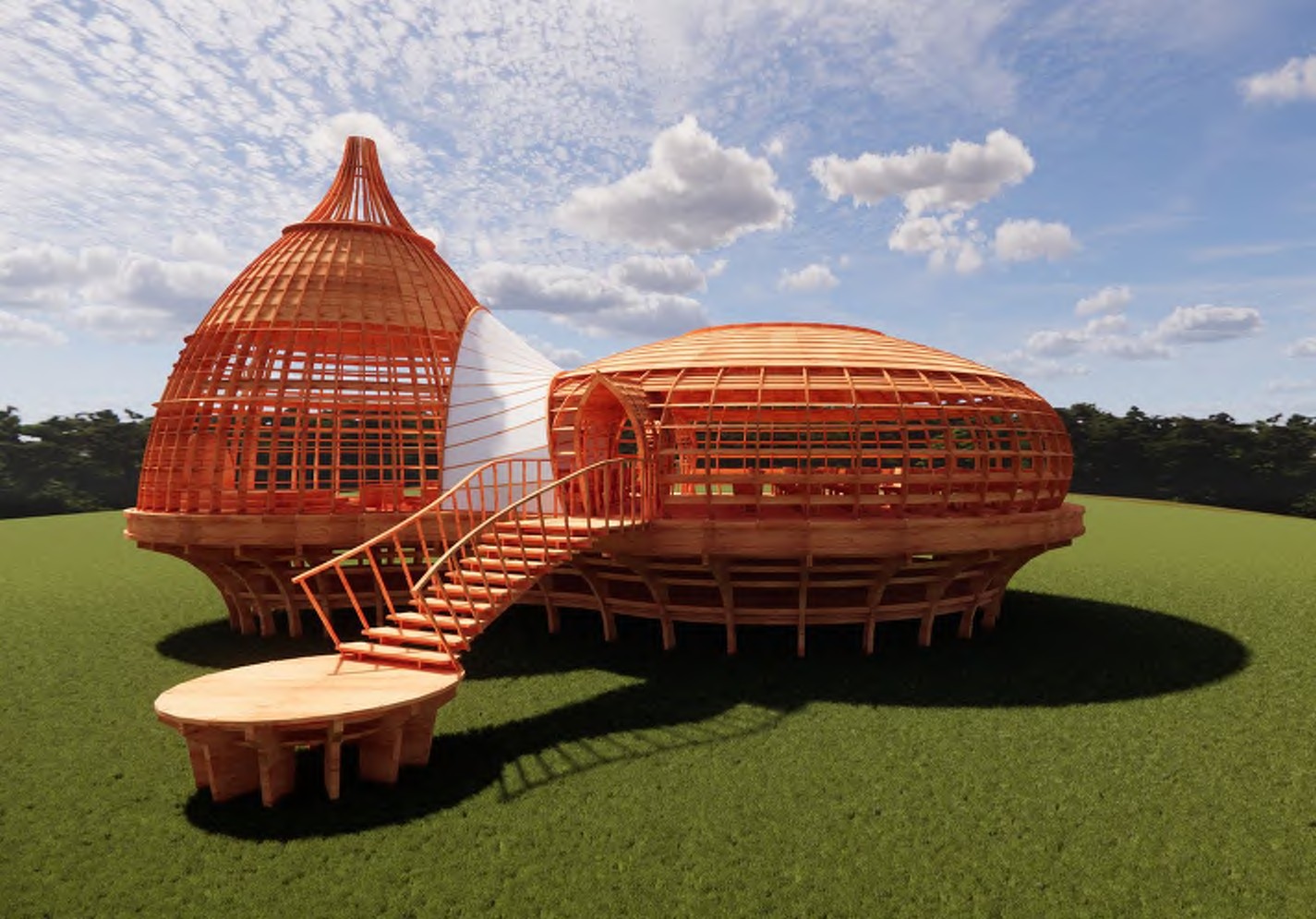 Lattice structure detail