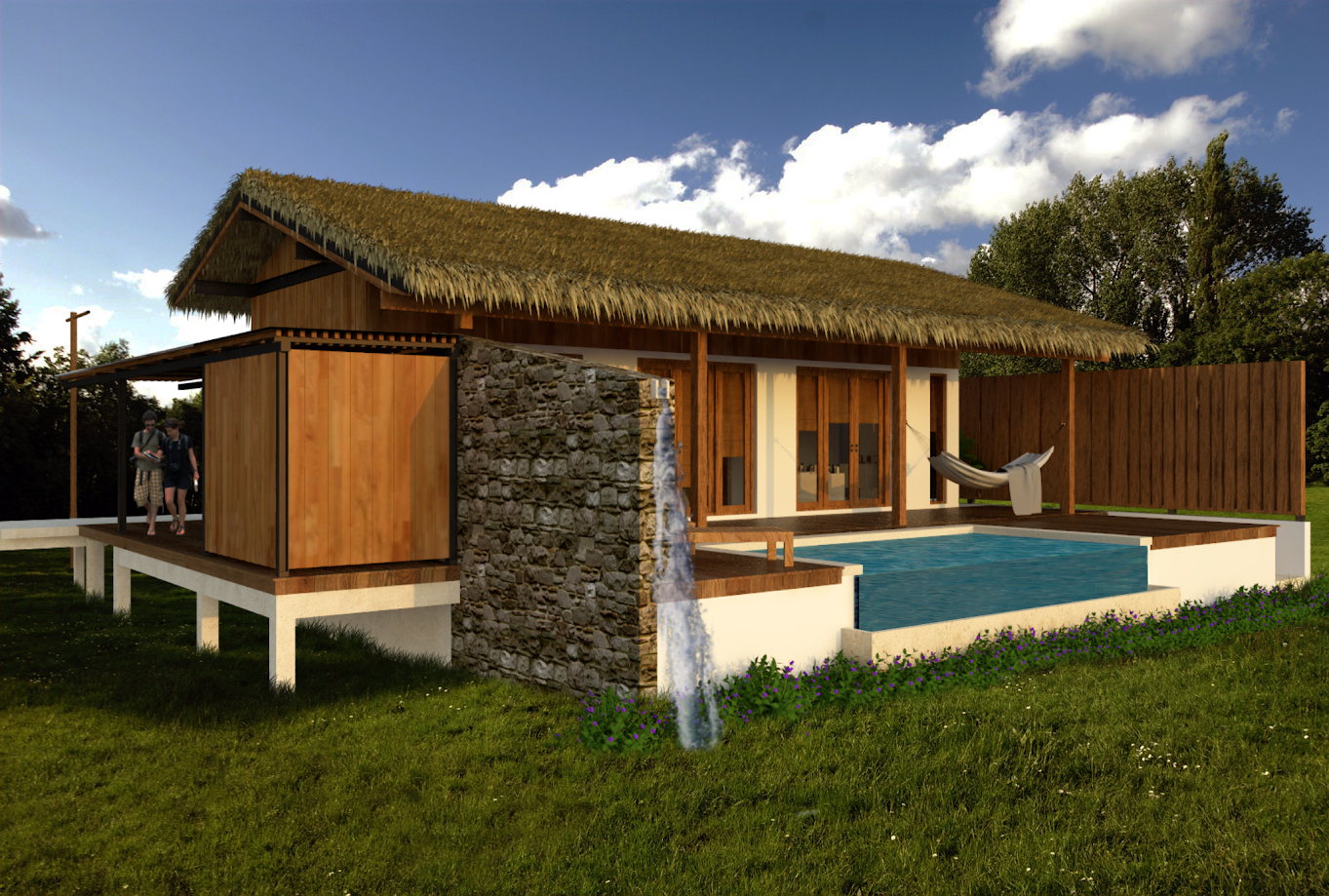 Eco Stay villa — private pool & deck